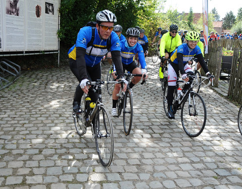 Willem I fietstocht, een symbolische fietstocht van 200 km tussen Gent en Luik