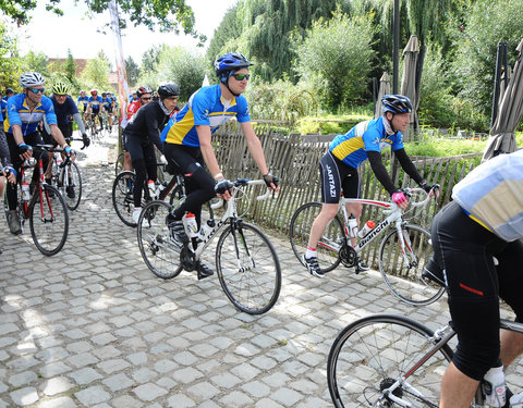 Willem I fietstocht, een symbolische fietstocht van 200 km tussen Gent en Luik