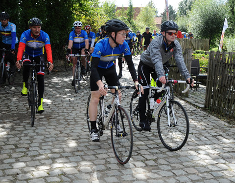 Willem I fietstocht, een symbolische fietstocht van 200 km tussen Gent en Luik