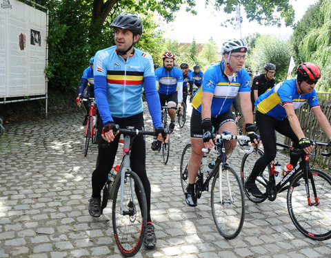 Willem I fietstocht, een symbolische fietstocht van 200 km tussen Gent en Luik