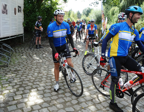 Willem I fietstocht, een symbolische fietstocht van 200 km tussen Gent en Luik