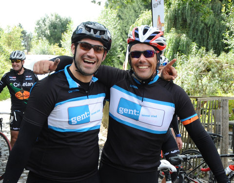 Willem I fietstocht, een symbolische fietstocht van 200 km tussen Gent en Luik