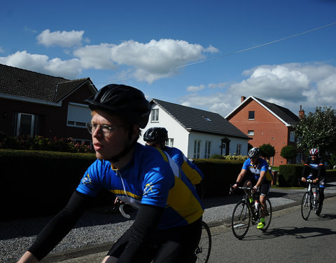 Willem I fietstocht, een symbolische fietstocht van 200 km tussen Gent en Luik