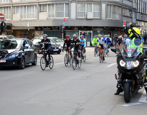 Willem I fietstocht, een symbolische fietstocht van 200 km tussen Gent en Luik