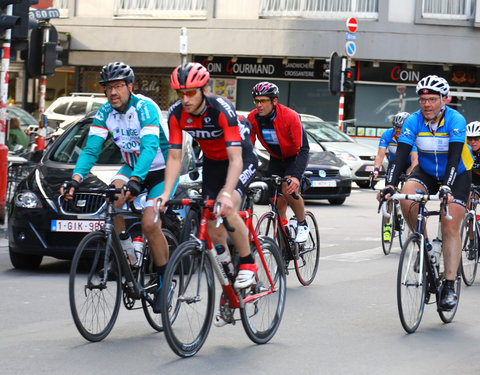 Willem I fietstocht, een symbolische fietstocht van 200 km tussen Gent en Luik