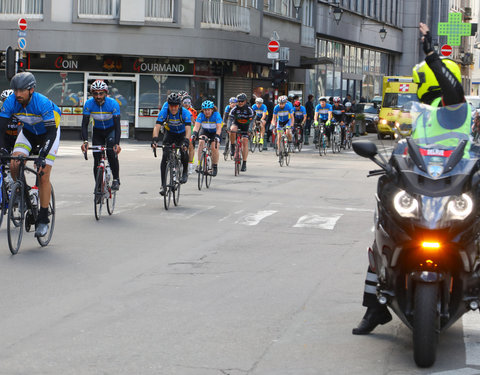 Willem I fietstocht, een symbolische fietstocht van 200 km tussen Gent en Luik