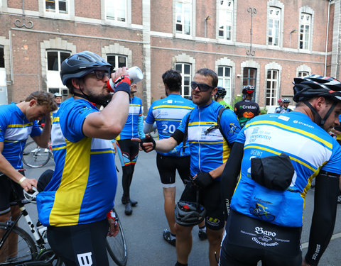 Willem I fietstocht, een symbolische fietstocht van 200 km tussen Gent en Luik