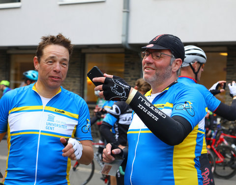 Willem I fietstocht, een symbolische fietstocht van 200 km tussen Gent en Luik