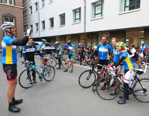 Willem I fietstocht, een symbolische fietstocht van 200 km tussen Gent en Luik