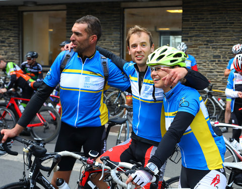 Willem I fietstocht, een symbolische fietstocht van 200 km tussen Gent en Luik