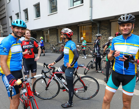 Willem I fietstocht, een symbolische fietstocht van 200 km tussen Gent en Luik