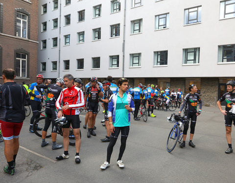 Willem I fietstocht, een symbolische fietstocht van 200 km tussen Gent en Luik