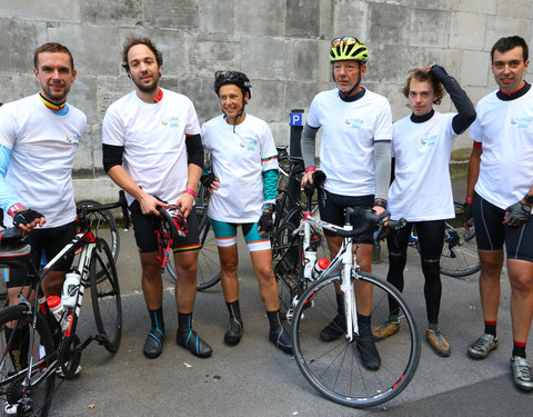 Willem I fietstocht, een symbolische fietstocht van 200 km tussen Gent en Luik