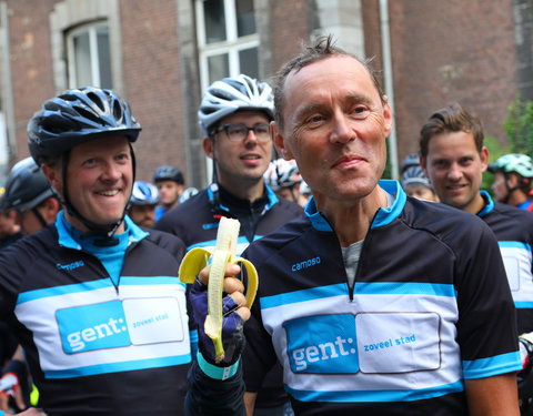 Willem I fietstocht, een symbolische fietstocht van 200 km tussen Gent en Luik