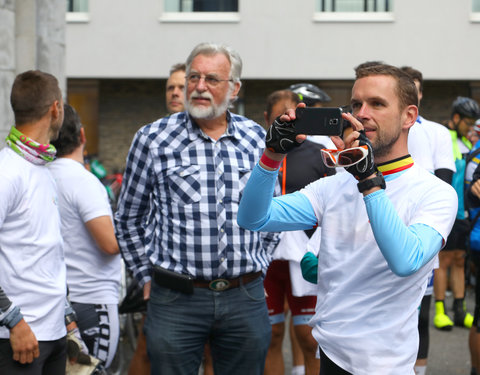 Willem I fietstocht, een symbolische fietstocht van 200 km tussen Gent en Luik