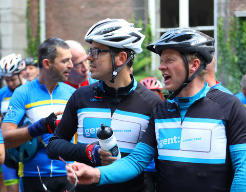 Willem I fietstocht, een symbolische fietstocht van 200 km tussen Gent en Luik