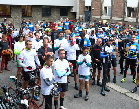 Willem I fietstocht, een symbolische fietstocht van 200 km tussen Gent en Luik