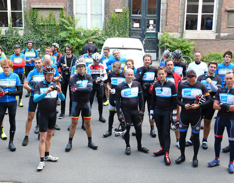 Willem I fietstocht, een symbolische fietstocht van 200 km tussen Gent en Luik