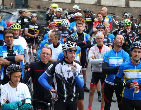 Willem I fietstocht, een symbolische fietstocht van 200 km tussen Gent en Luik