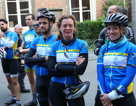 Willem I fietstocht, een symbolische fietstocht van 200 km tussen Gent en Luik