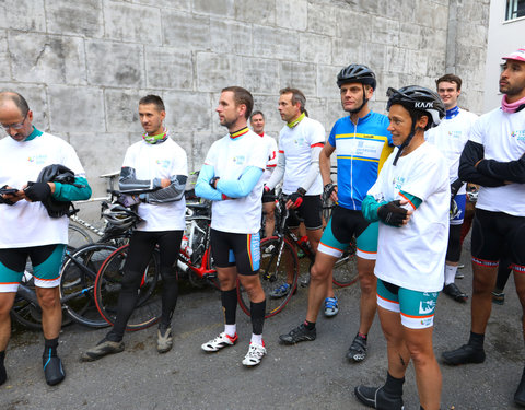 Willem I fietstocht, een symbolische fietstocht van 200 km tussen Gent en Luik