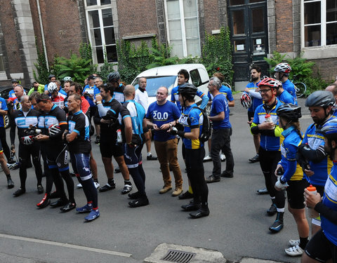 Willem I fietstocht, een symbolische fietstocht van 200 km tussen Gent en Luik