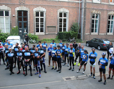 Willem I fietstocht, een symbolische fietstocht van 200 km tussen Gent en Luik