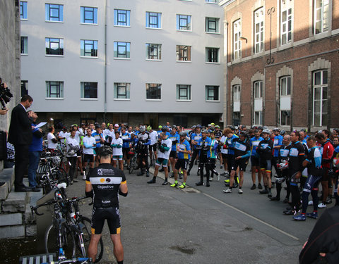 Willem I fietstocht, een symbolische fietstocht van 200 km tussen Gent en Luik