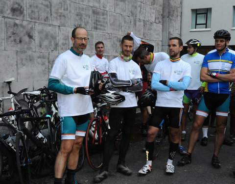 Willem I fietstocht, een symbolische fietstocht van 200 km tussen Gent en Luik