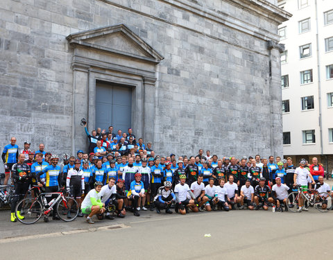 Willem I fietstocht, een symbolische fietstocht van 200 km tussen Gent en Luik