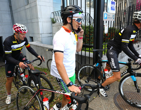 Willem I fietstocht, een symbolische fietstocht van 200 km tussen Gent en Luik