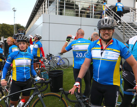 Willem I fietstocht, een symbolische fietstocht van 200 km tussen Gent en Luik