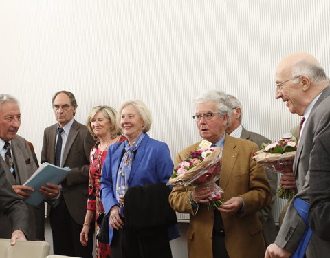 Samenkomst van organisatiecomité Wetenschappelijke Nascholing, gastprofessoren Wetenschappelijke Nascholing en Beroepscommissie 