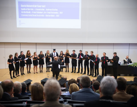 Proclamatie faculteit Letteren en WIjsbegeerte