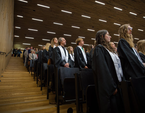 Proclamatie faculteit Letteren en WIjsbegeerte