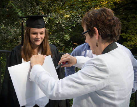 Proclamatie faculteit Letteren en WIjsbegeerte