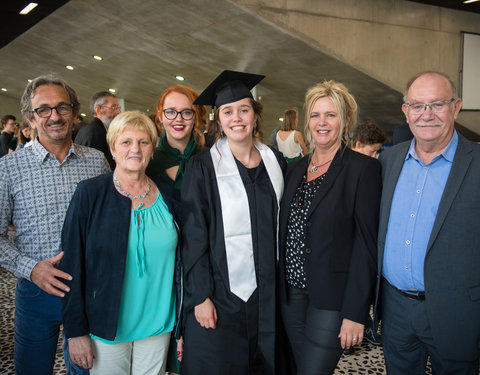 Proclamatie faculteit Letteren en WIjsbegeerte