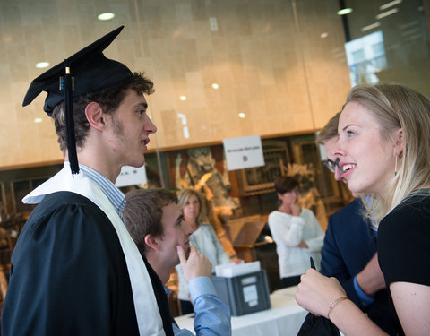 Proclamatie faculteit Letteren en WIjsbegeerte