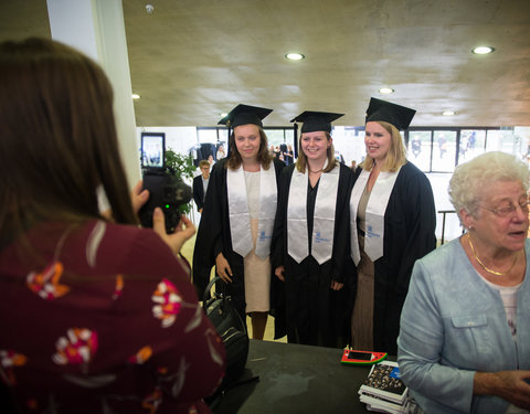 Proclamatie faculteit Letteren en WIjsbegeerte