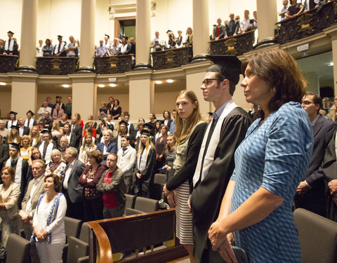 Proclamatie 2016/2017 Politieke Wetenschappen, Science in EU-studies en Sociologie