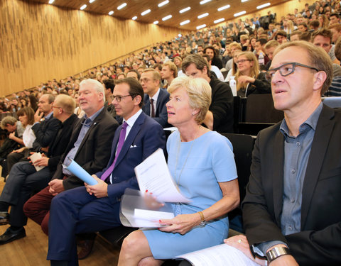 Openingscollege 2017 Politicologie met Wouter Beke