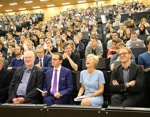 Openingscollege 2017 Politicologie met Wouter Beke