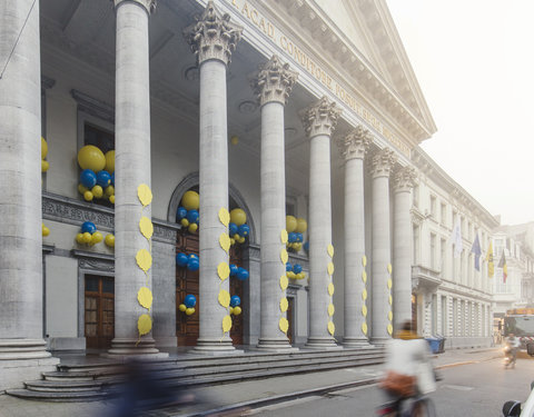 Guerrilla-actie met ballons voor Iedereen UGent!