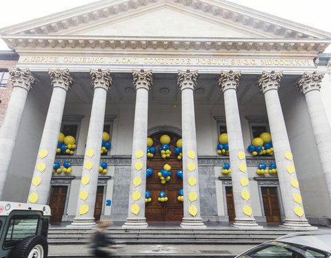 Guerrilla-actie met ballons voor Iedereen UGent!