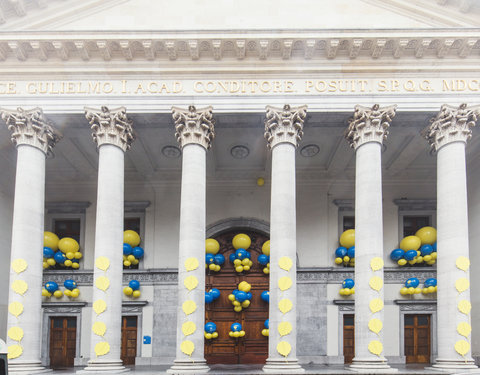 Guerrilla-actie met ballons voor Iedereen UGent!