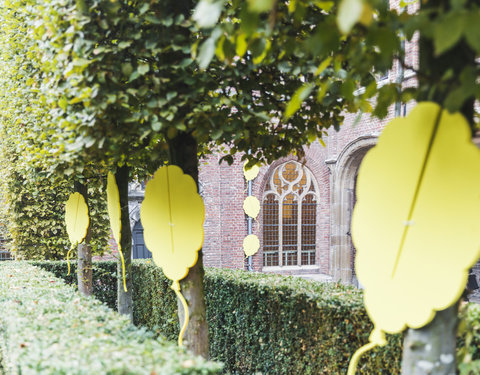 Guerrilla-actie met ballons voor Iedereen UGent!