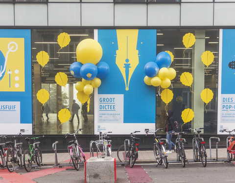 Guerrilla-actie met ballons voor Iedereen UGent!