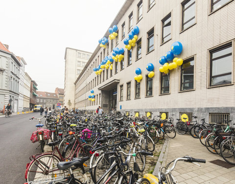 Guerrilla-actie met ballons voor Iedereen UGent!