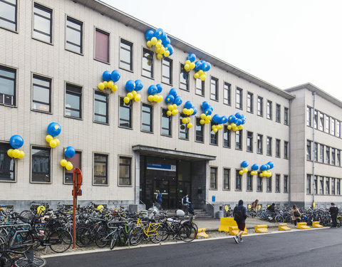 Guerrilla-actie met ballons voor Iedereen UGent!