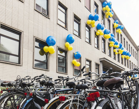 Guerrilla-actie met ballons voor Iedereen UGent!